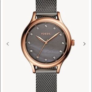 Fossil Women's Rose Gold and Gray Watch